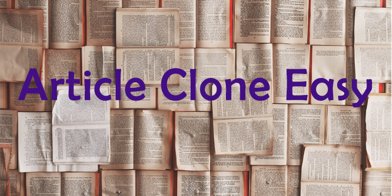 Article Clone Easy